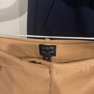 J. Crew womens Ruby Crop Pants in Tan